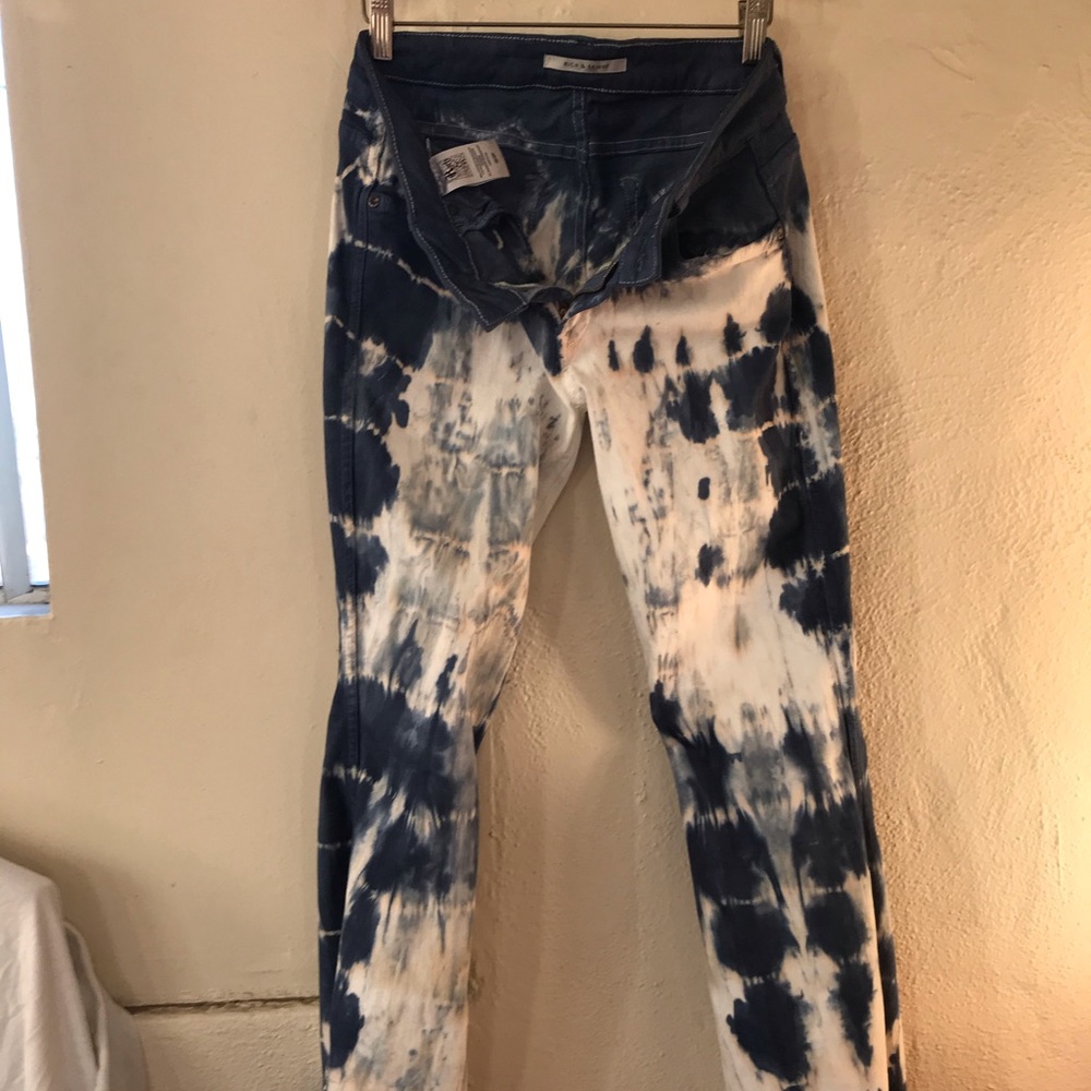 Rich and skinny tie dye jeans